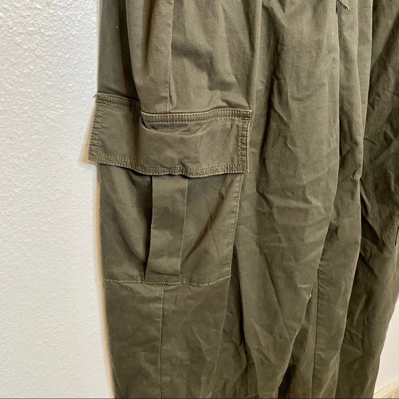 Good American FemFlight Hunter Green Long Sleeve Jumpsuit - Picture 9 of 11